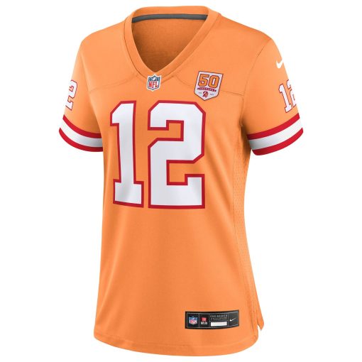 Doug Williams  Tampa Bay Buccaneers Nike Women’s 50th Season Game Jersey – Creamsicle - Image 2