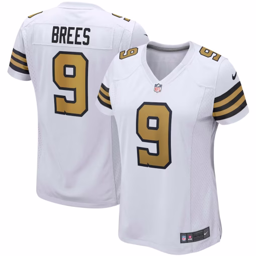 Drew Brees New Orleans Saints Nike Women’s Alternate Game Jersey – White