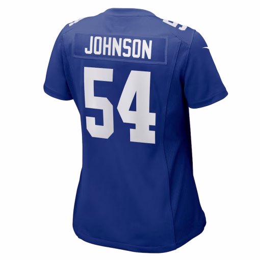 Dyontae Johnson New York Giants Nike Women’s Game Jersey – Royal - Image 2