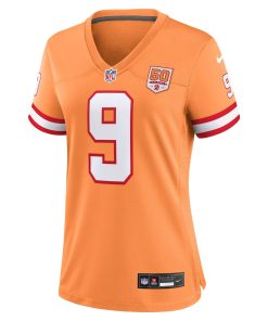 Alternative view of Emeka Egbuka  Tampa Bay Buccaneers Nike Women’s 50th Season Game Jersey – Creamsicle