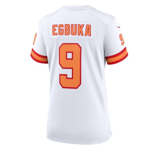 Emeka Egbuka ’76 Tampa Bay Buccaneers Nike Women’s 50th Season Game Jersey – White - Image 3