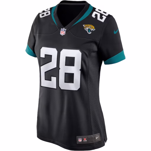 Fred Taylor Jacksonville Jaguars Nike Women’s Game Retired Player Jersey – Black - Image 2