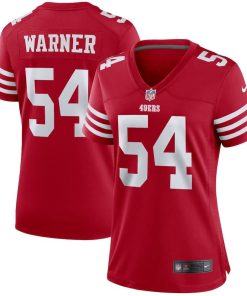 Fred Warner San Francisco 49ers Nike Women’s Player Jersey – Scarlet