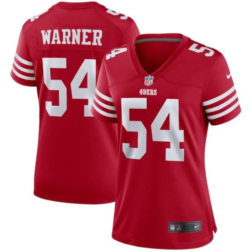 Fred Warner San Francisco 49ers Nike Women’s Player Jersey – Scarlet