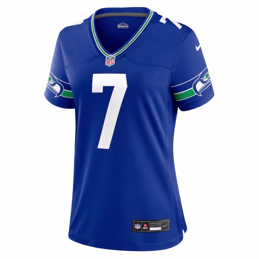 Geno Smith Seattle Seahawks Nike Women’s Player Jersey – Royal - Image 2