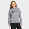 Pittsburgh Steelers Nike Women’s 1933 Sideline Throwback Performance Pullover Hoodie – Gray