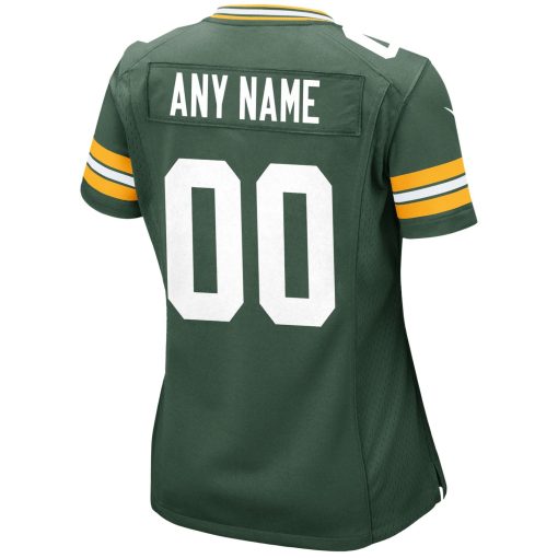 Green Bay Packers Nike Women’s Custom Game Jersey – Green - Image 3