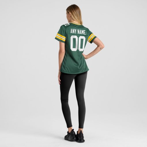 Green Bay Packers Nike Women’s Custom Game Jersey – Green - Image 5