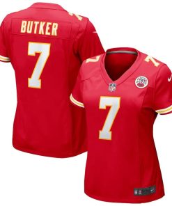 Women’s Kansas City Chiefs Harrison Butker Nike Red Game Jersey
