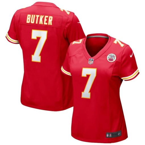 Women’s Kansas City Chiefs Harrison Butker Nike Red Game Jersey