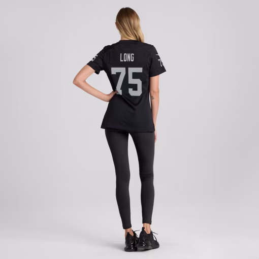 Howie Long Las Vegas Raiders Nike Women’s Game Retired Player Jersey – Black - Image 5