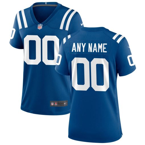 Nike Indianapolis Colts Women’s Custom Game Jersey – Royal