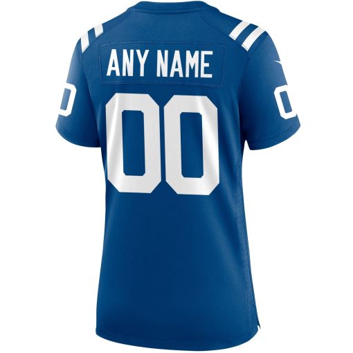 Nike Indianapolis Colts Women’s Custom Game Jersey – Royal - Image 3