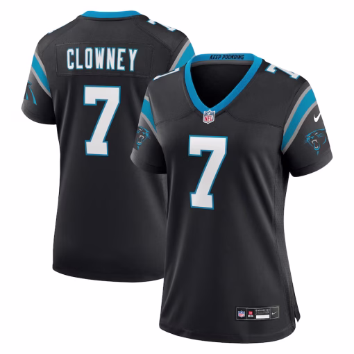 Jadeveon Clowney Carolina Panthers Nike Women’s Game Jersey – Black