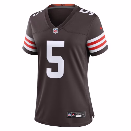 Jameis Winston Cleveland Browns Nike Women’s Game Jersey – Brown - Image 2