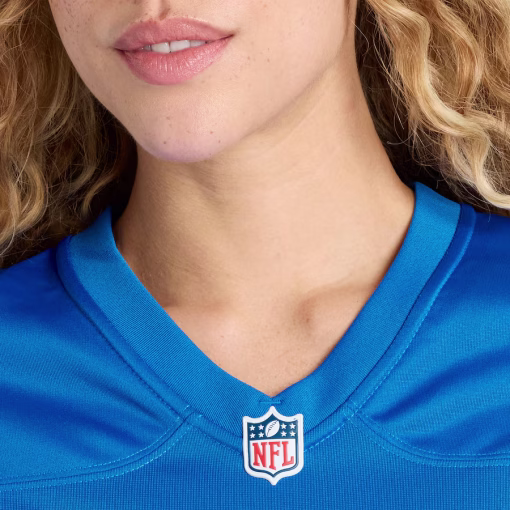 Jared Goff Detroit Lions Nike Women’s Game Jersey – Blue - Image 8
