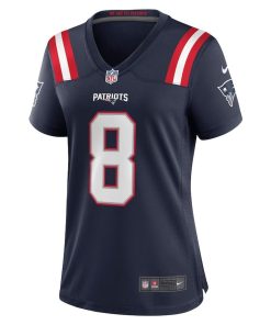 Alternative view of Ja’Whaun Bentley New England Patriots Nike Women’s Game Player Jersey – Navy