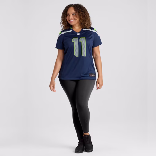 Jaxon Smith-Njigba Seattle Seahawks Nike Women’s Game Jersey – College Navy - Image 6