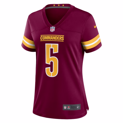 Jayden Daniels Washington Commanders Nike Women’s Player Game Jersey – Burgundy - Image 2