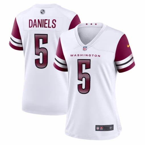 Jayden Daniels Washington Commanders Nike Women’s Game Jersey – White