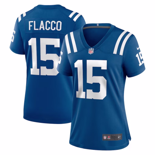 Joe Flacco Indianapolis Colts Nike Women’s Game Jersey – Royal