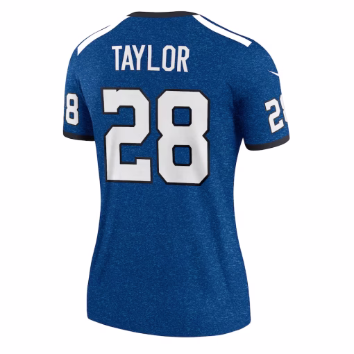 Jonathan Taylor Indianapolis Colts Nike Women’s Alternate Legend Player Performance Top – Royal - Image 2