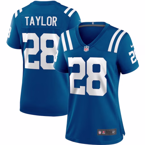Jonathan Taylor Indianapolis Colts Nike Women’s Player Game Jersey – Royal