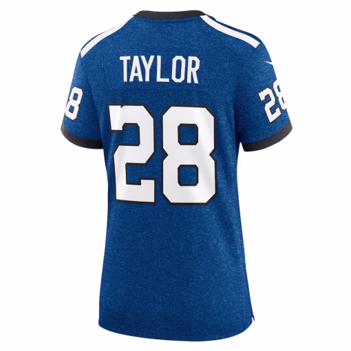 Jonathan Taylor Indianapolis Colts Nike Women’s Player Jersey – Royal - Image 2