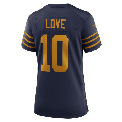Jordan Love Green Bay Packers Nike Women’s The 1923 Classic Game Jersey – Navy - Image 3