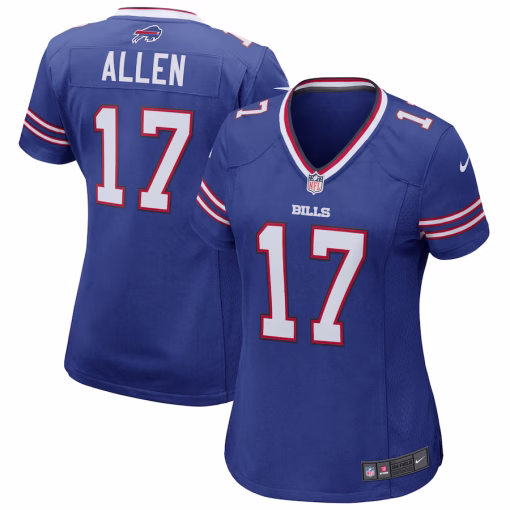 Josh Allen Buffalo Bills Nike Women’s Game Jersey – Royal