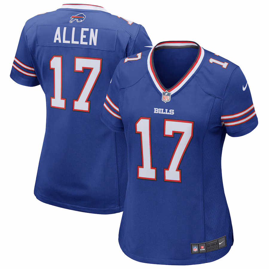 Josh Allen Buffalo Bills Nike Women’s Game Jersey – Royal