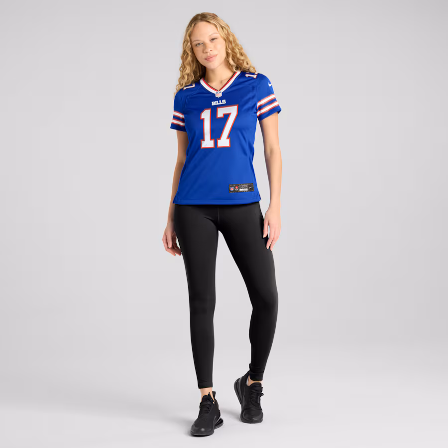 Josh Allen Buffalo Bills Nike Women’s Game Jersey – Royal - Image 4