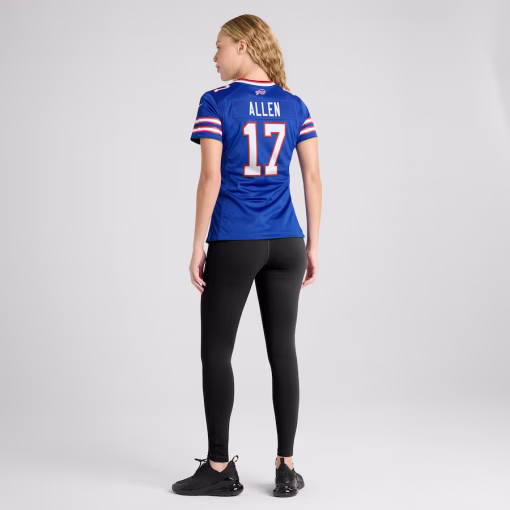 Josh Allen Buffalo Bills Nike Women’s Game Jersey – Royal - Image 5
