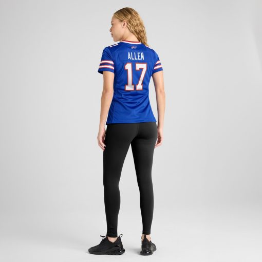 Josh Allen Buffalo Bills Nike Women’s Game Jersey – Royal - Image 5