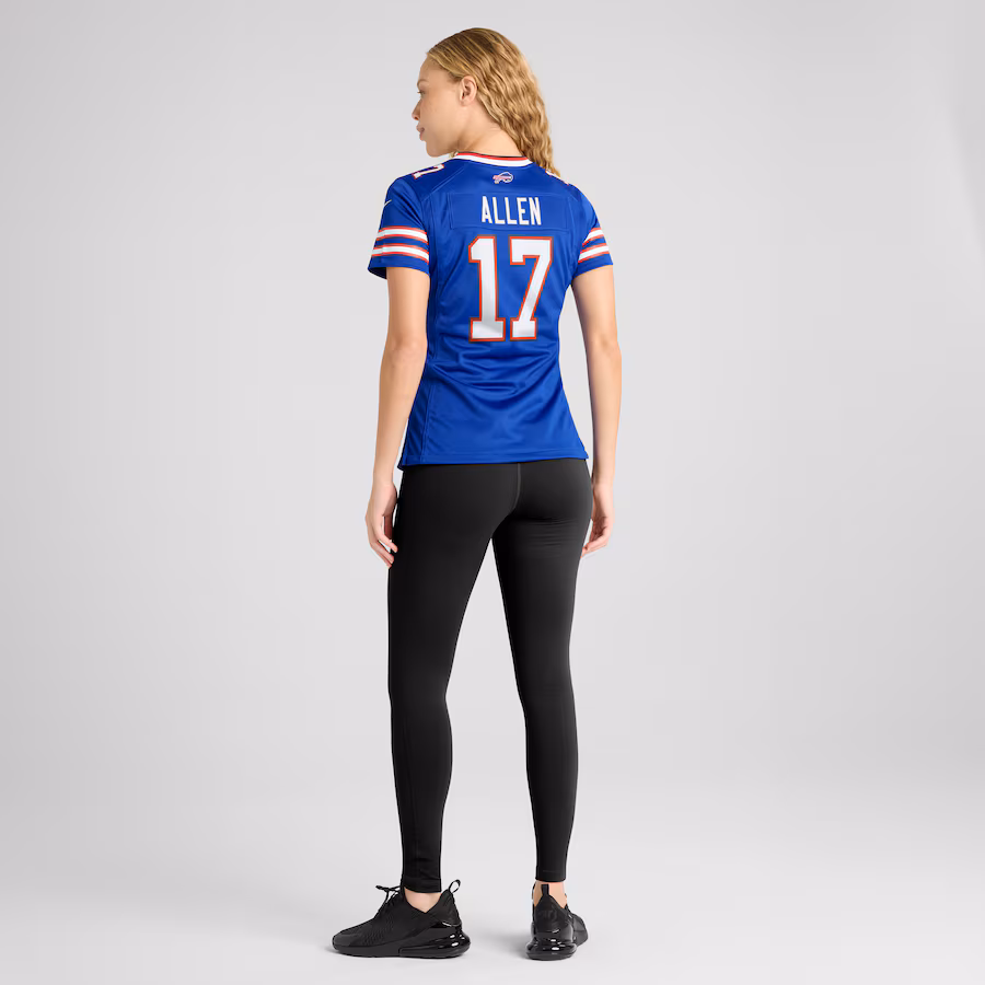 Josh Allen Buffalo Bills Nike Women’s Game Jersey – Royal - Image 5
