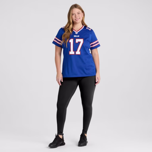 Josh Allen Buffalo Bills Nike Women’s Game Jersey – Royal - Image 6