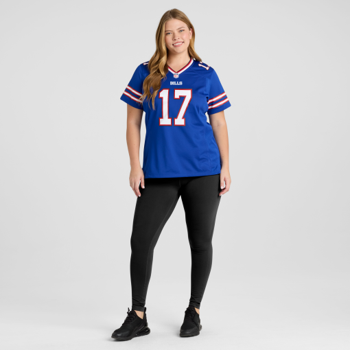 Josh Allen Buffalo Bills Nike Women’s Game Jersey – Royal - Image 6
