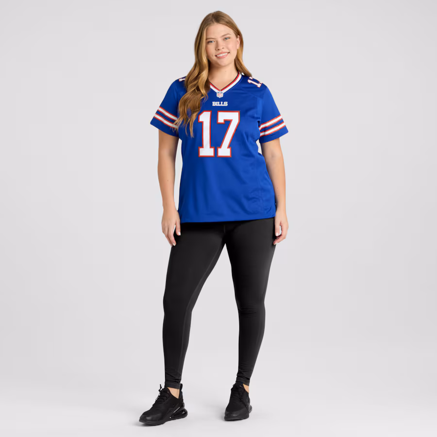 Josh Allen Buffalo Bills Nike Women’s Game Jersey – Royal - Image 6