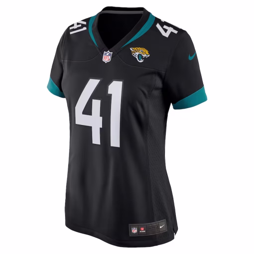 Josh Hines-Allen Jacksonville Jaguars Nike Women’s Alternate Player Game Jersey – Black - Image 2