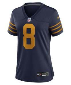 Alternative view of Josh Jacobs Green Bay Packers Nike Women’s The 1923 Classic Game Jersey – Navy