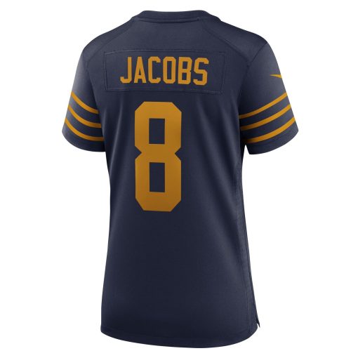 Josh Jacobs Green Bay Packers Nike Women’s The 1923 Classic Game Jersey – Navy - Image 3