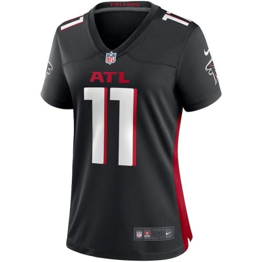 Julio Jones Atlanta Falcons Nike Women’s Game Jersey – Black - Image 2