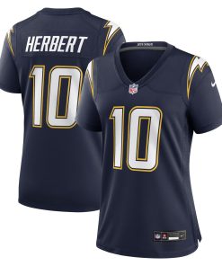 Justin Herbert Los Angeles Chargers Nike Women’s Alternate Super Chargers Game Jersey – Navy