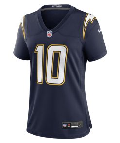 Alternative view of Justin Herbert Los Angeles Chargers Nike Women’s Alternate Super Chargers Game Jersey – Navy