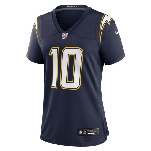 Justin Herbert Los Angeles Chargers Nike Women’s Alternate Super Chargers Game Jersey – Navy - Image 2
