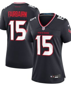 Ka’imi Fairbairn Houston Texans Nike Women’s Team Game Jersey – Navy