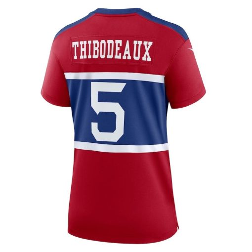 Kayvon Thibodeaux New York Giants Nike Women’s Alternate Player Game Jersey – Century Red - Image 2