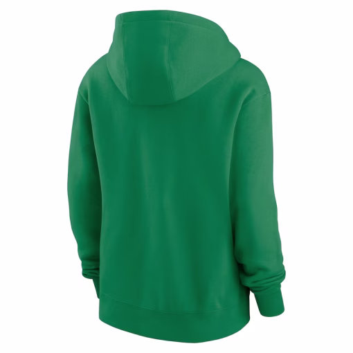 Women’s Philadelphia Eagles Nike Kelly Green Club Fleece Pullover Hoodie - Image 3