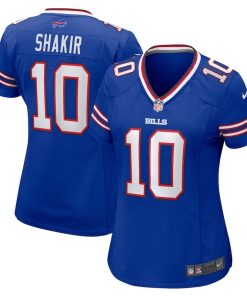 Khalil Shakir Buffalo Bills Nike Women’s Game Jersey – Royal