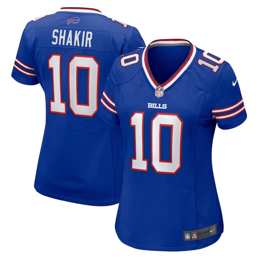 Khalil Shakir Buffalo Bills Nike Women’s Game Jersey – Royal